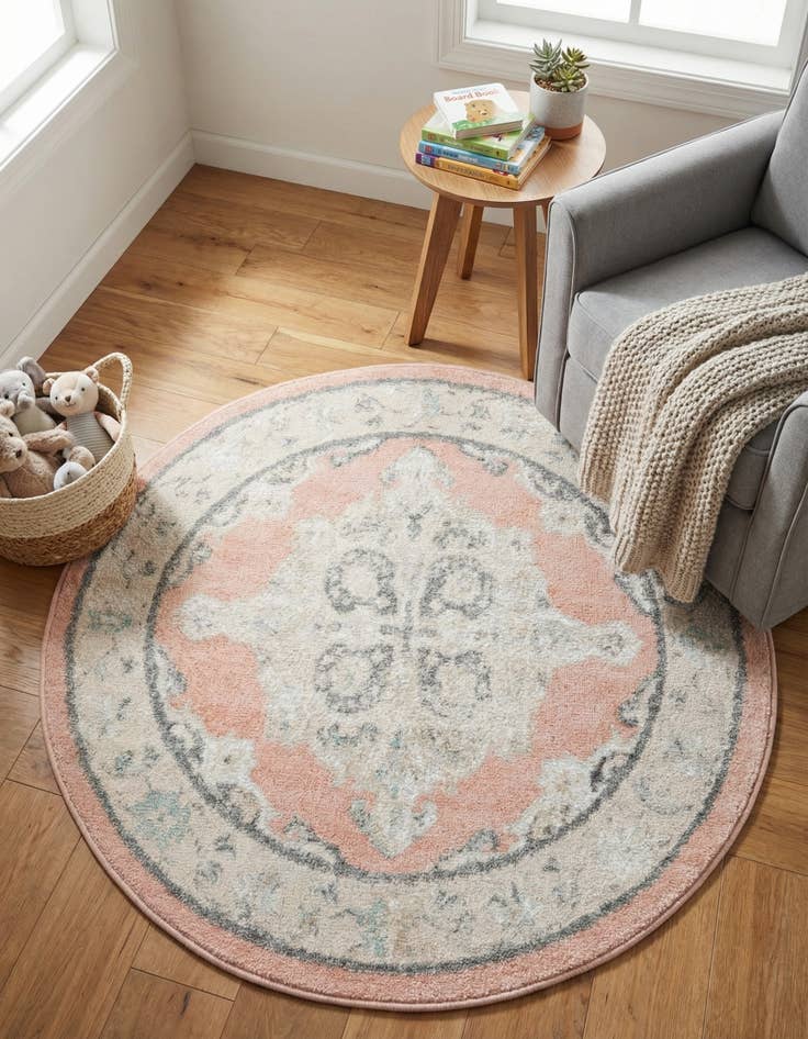 Detail image of 3' 3 x 3' 3 Parker Round Rug