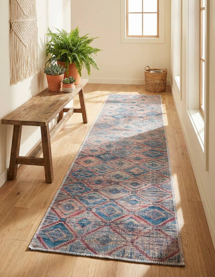 Detail image of 2' x 10'  Washable Sisu Runner Rug