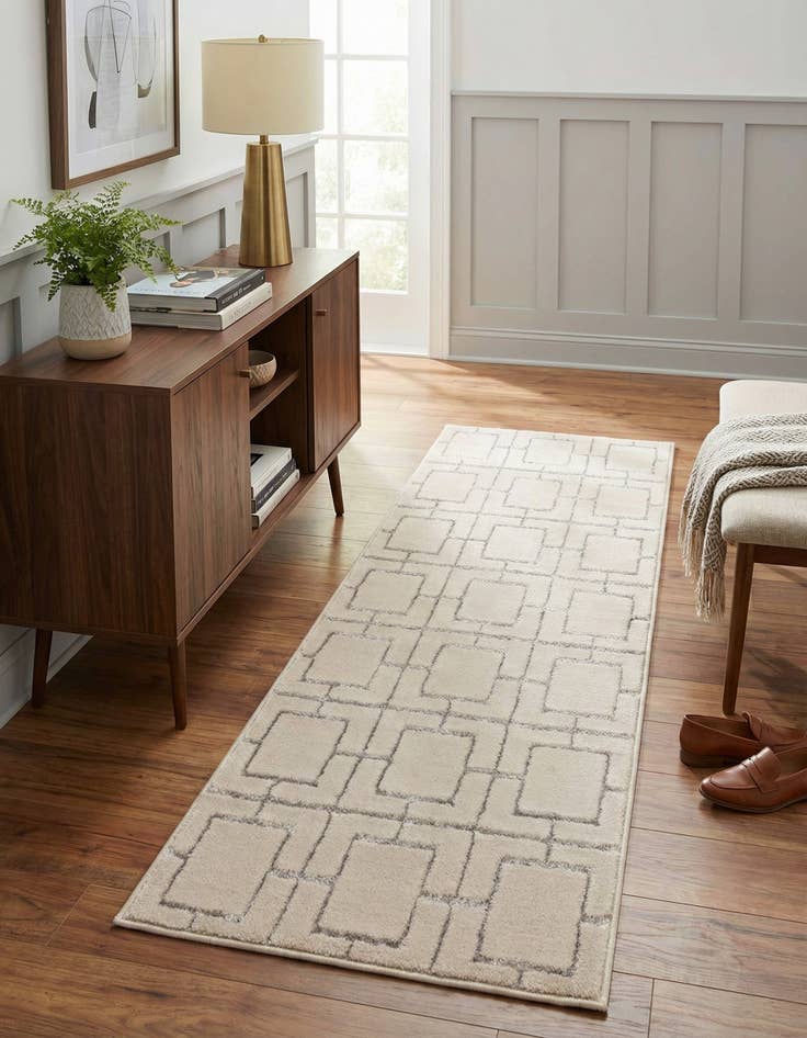 Detail image of 2' x 6' Marilyn Monroe&trade; Glam Deco Runner Rug