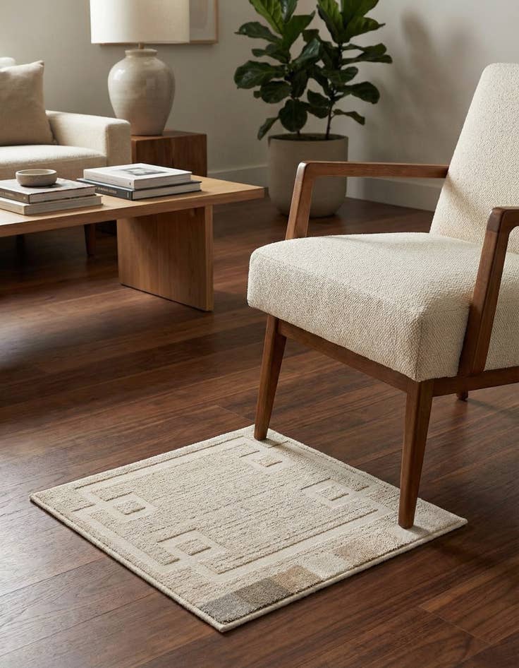 Detail image of Jill Zarin 1' 8 x 1' 8 Uptown Lenox Hill Sample Rug