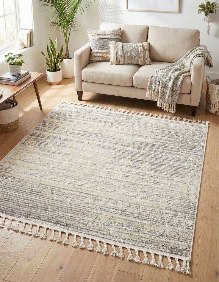 Detail image of 5' 3 x 5' 3 Arlo Square Rug