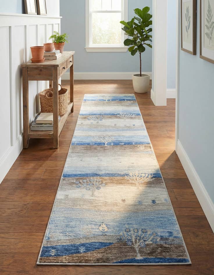 Detail image of 2' 7 x 10' Gabbeh Runner Rug