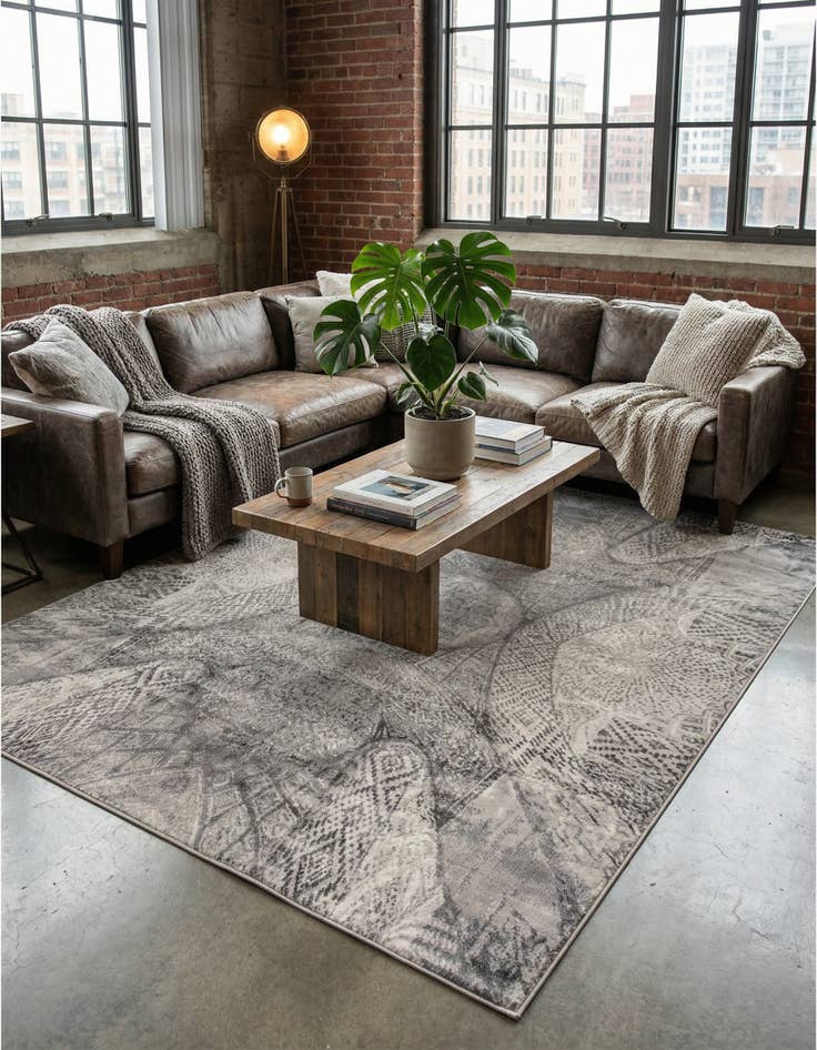 Detail image of 7' 10 x 10' Monte Carlo Rug