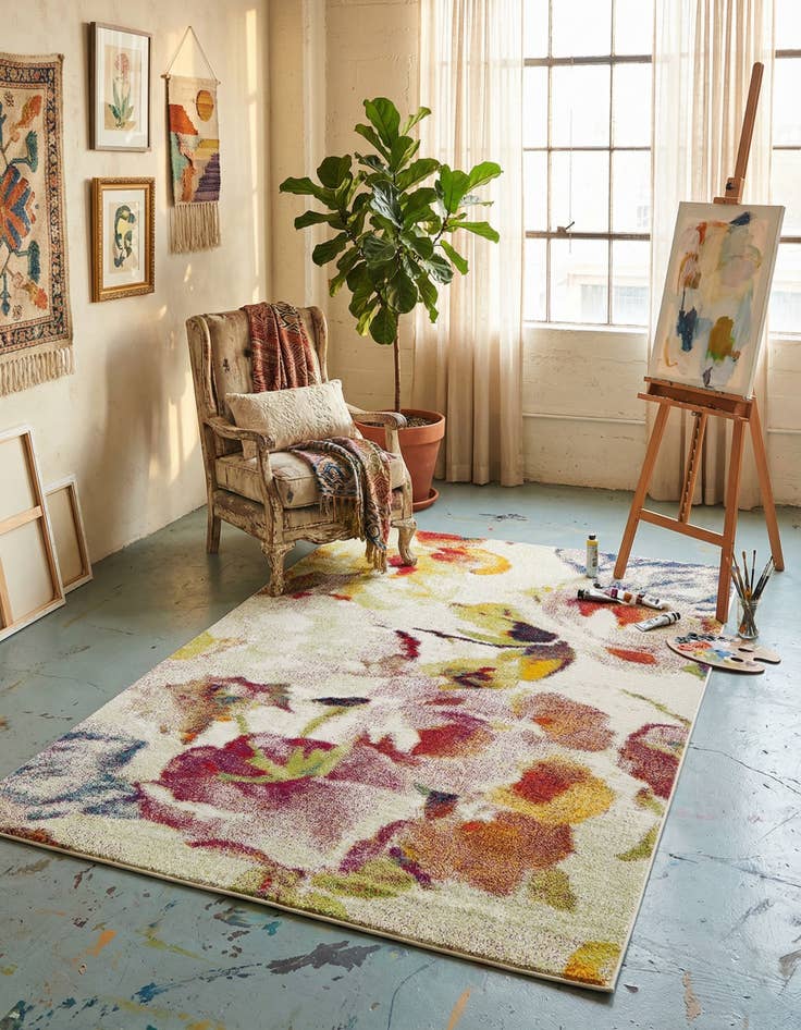 Detail image of 5' x 8' Tuscany Rug