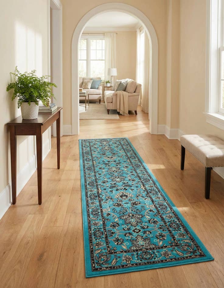 Detail image of 2' 7 x 10' Yasmin Runner Rug