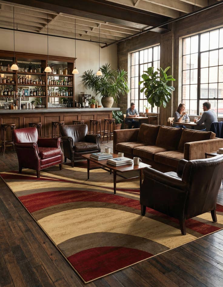 Detail image of 10' x 14' 1 Coffee Shop Rug