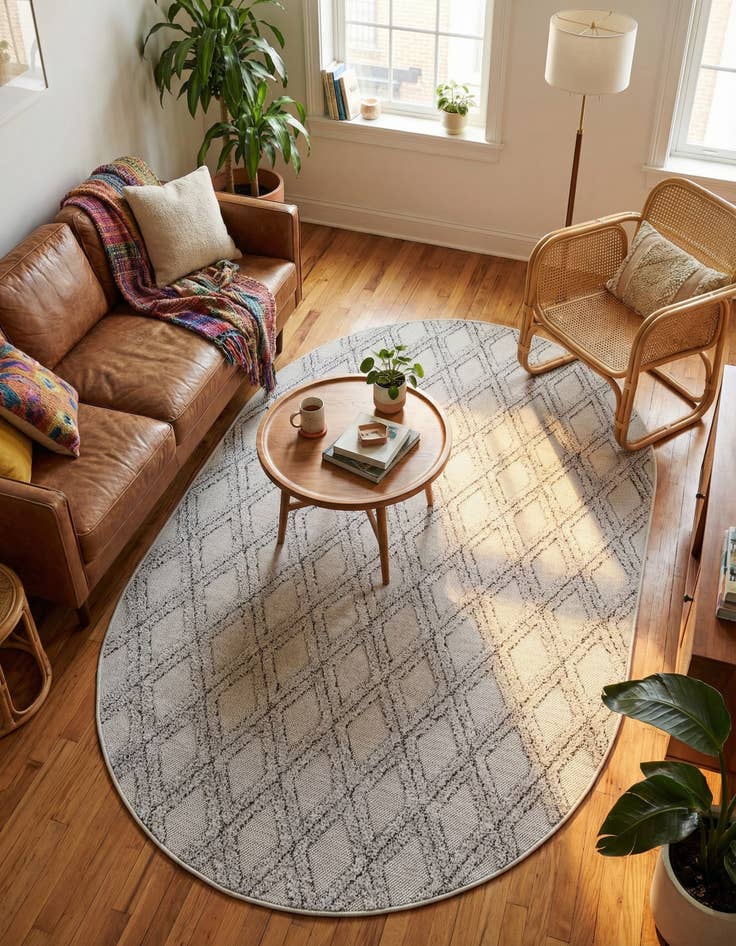 Detail image of 4' x 6' Arlo Oval Rug