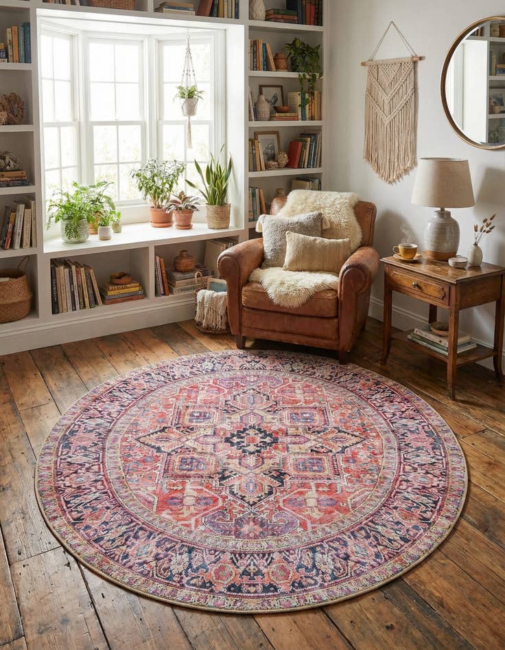 Detail image of 7' 7 x 7' 7 Timeless Round Rug