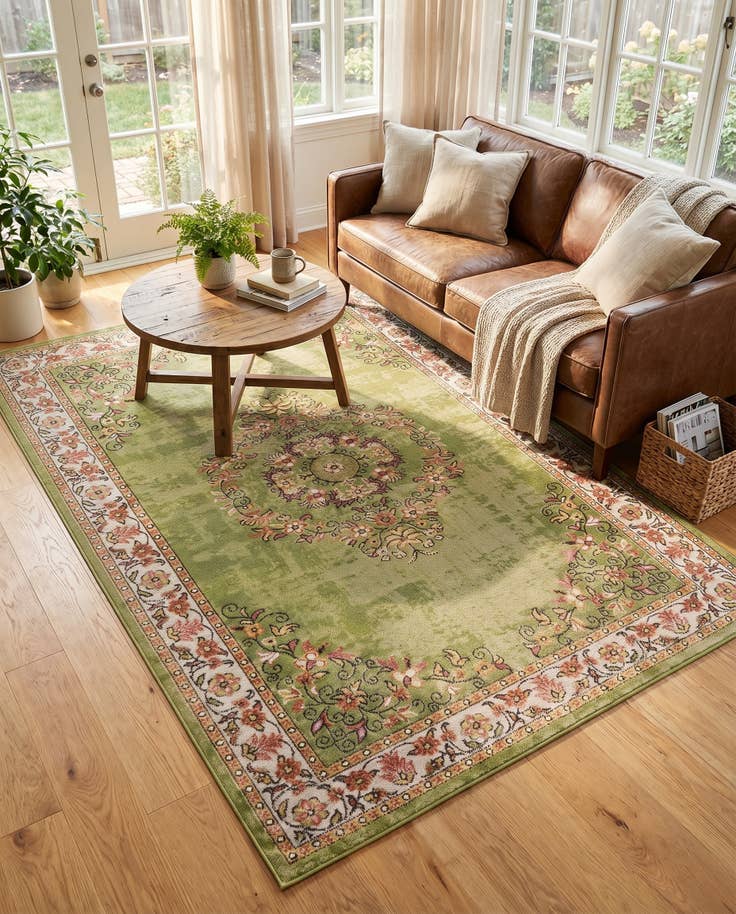 Detail image of 5' 3 x 8' Lucerne Rug