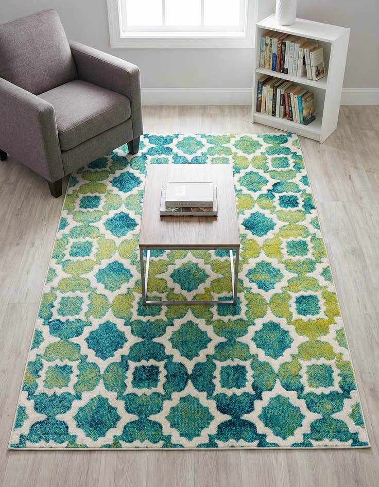 Detail image of 4' x 6' Azalea Rug