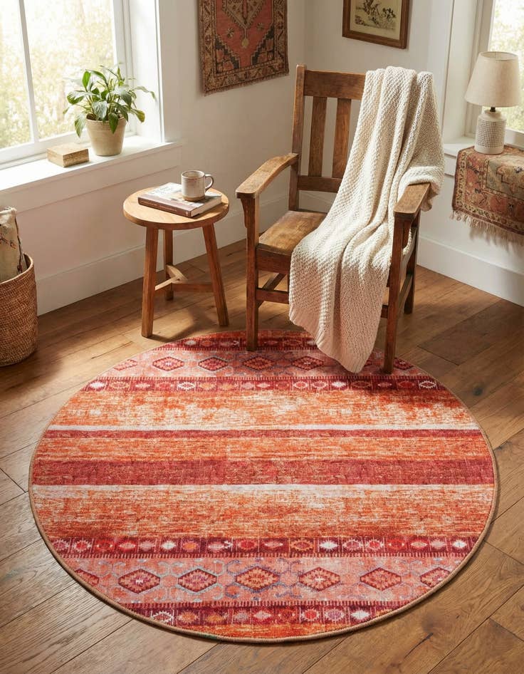 Detail image of 3' 6 x 3' 6 Timeless Round Rug