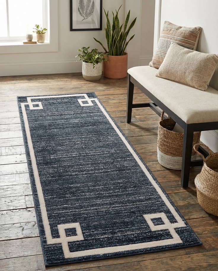 Detail image of Jill Zarin 2' 2 x 6' Uptown Lenox Hill Runner Rug