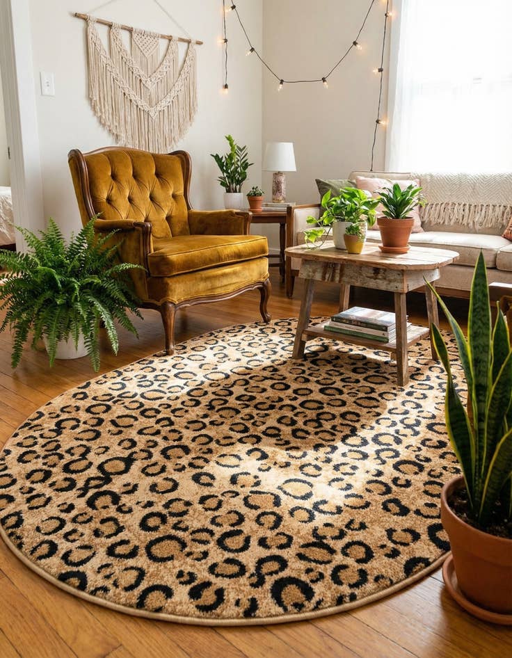 Detail image of 4' 1 x 6' 1 Savannah Oval Rug