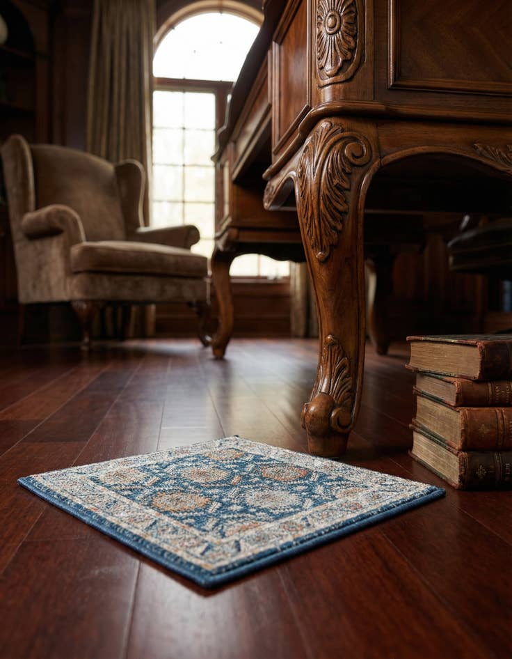 Detail image of 1' 4 x 1' 4 Nyla Sample Rug