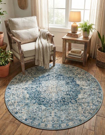 4' x 4' Newport Round Rug