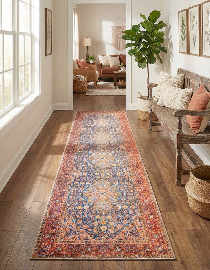 Detail image of 2' 6 x 12' Timeless Runner Rug