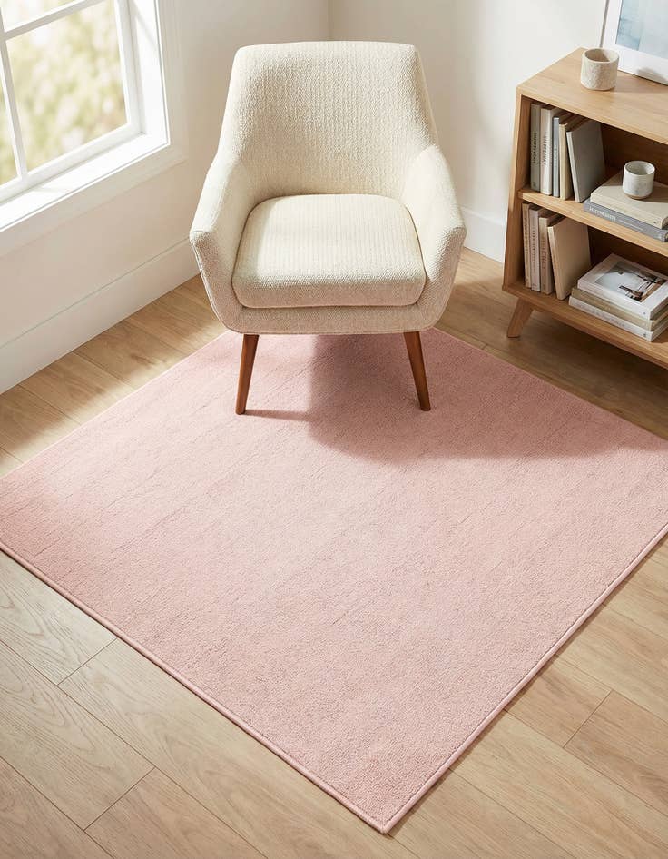 Detail image of 3' 3 x 3' 3 Everyday Solid Square Rug