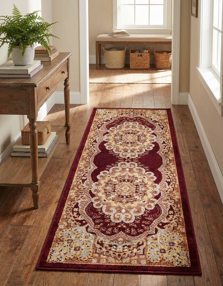 Detail image of 2' x 5' Kamala Washable Runner Rug