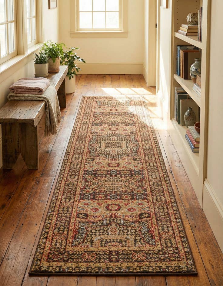 Detail image of 2' 7 x 10' Amina Runner Rug