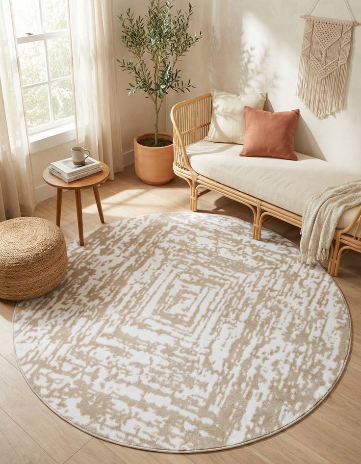 Detail image of 6' x 6' Hermitage Round Rug