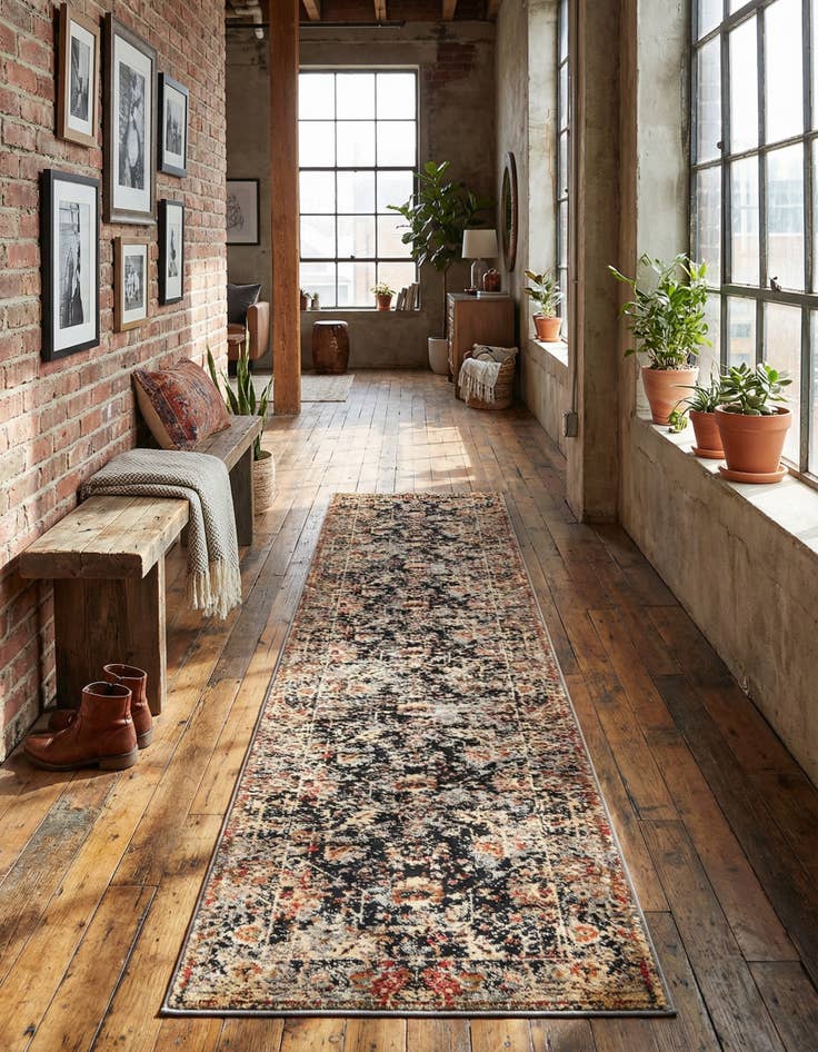 Detail image of 2' 2 x 12' Saturn Runner Rug