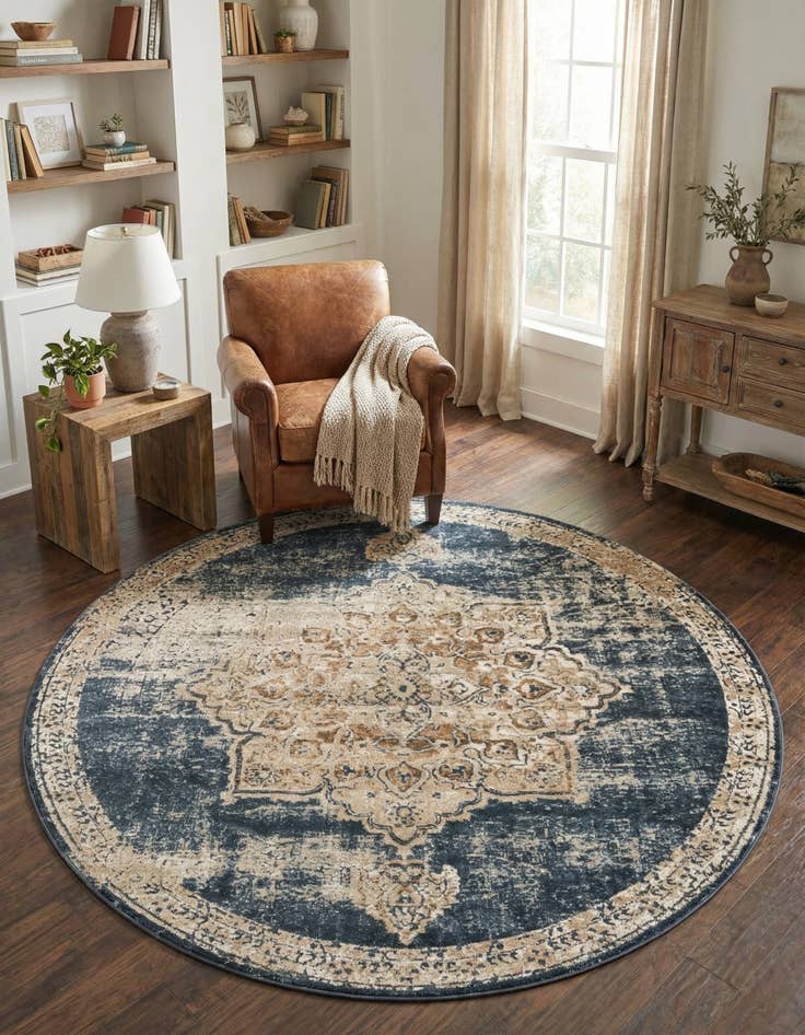 Detail image of  6' x 6' Eliza Round Rug