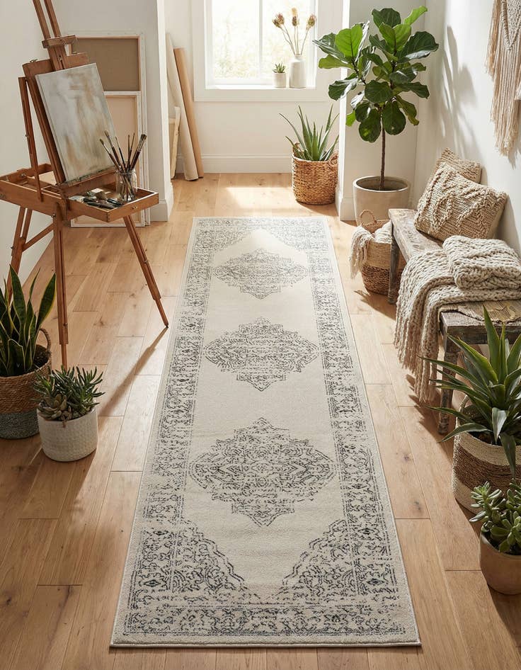 Detail image of 2' 7 x 10' Isabella Runner Rug