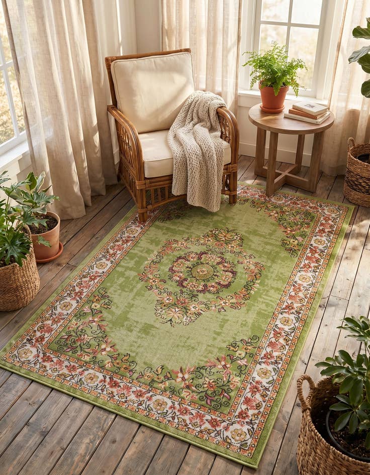 Detail image of 4' x 6' Lucerne Rug