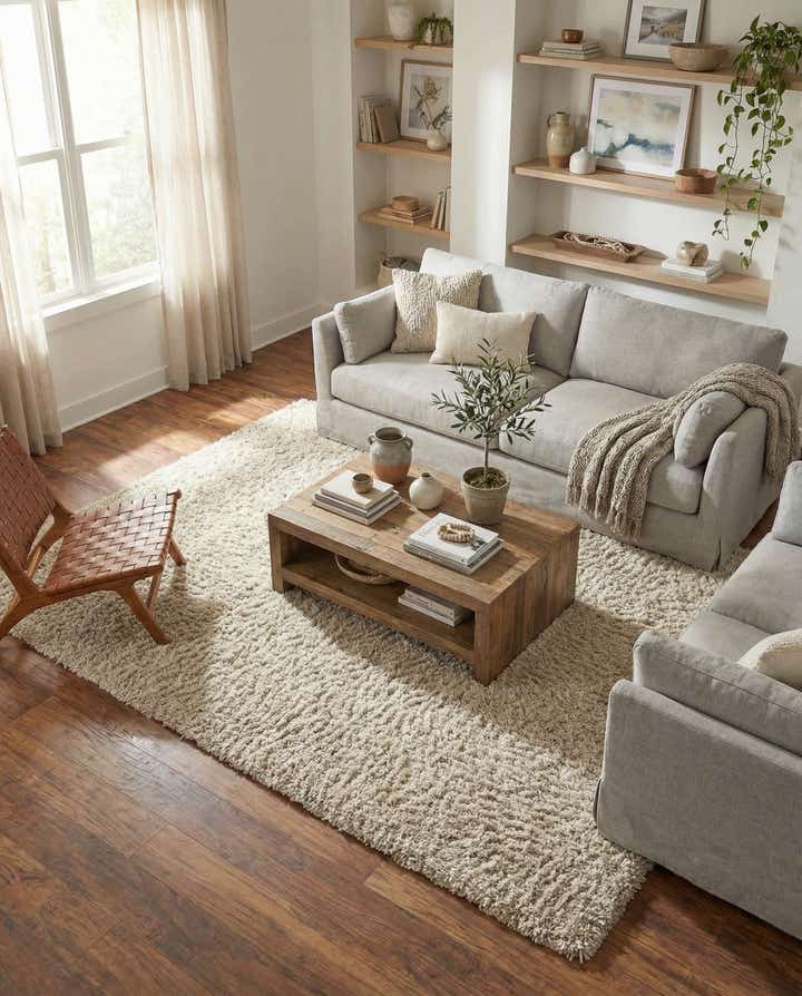 7' 10 x 10' Zermatt Shag Rug
