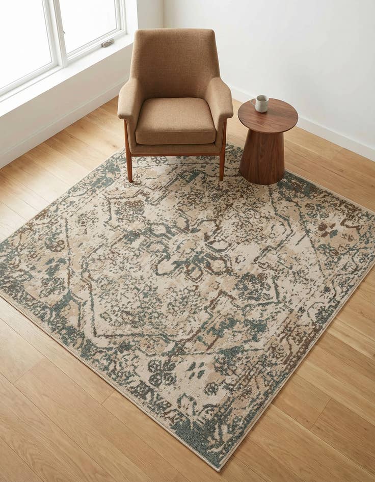 Detail image of 6' x 6' Sahara Square Rug