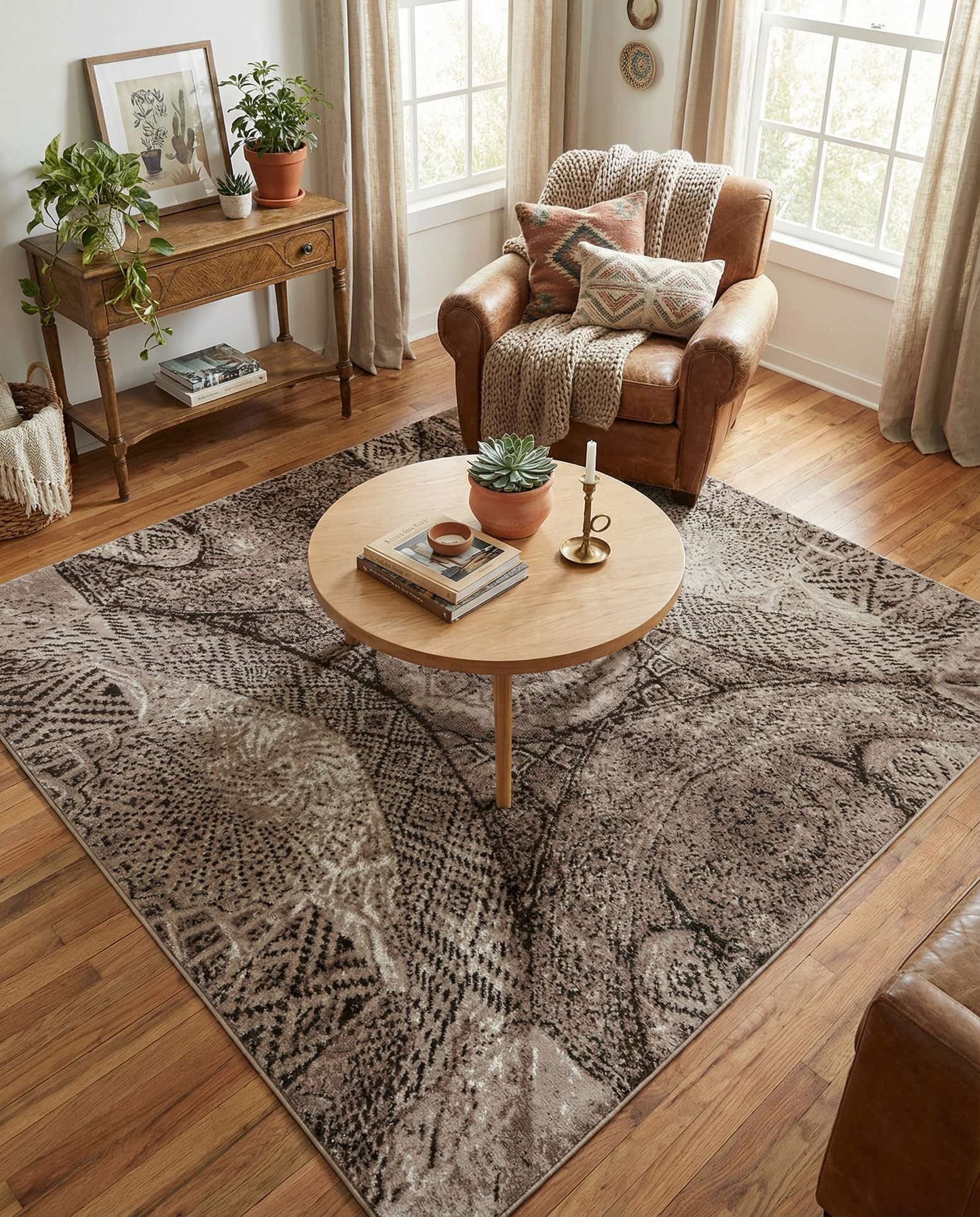 6' x 6' Monte Carlo Square Rug