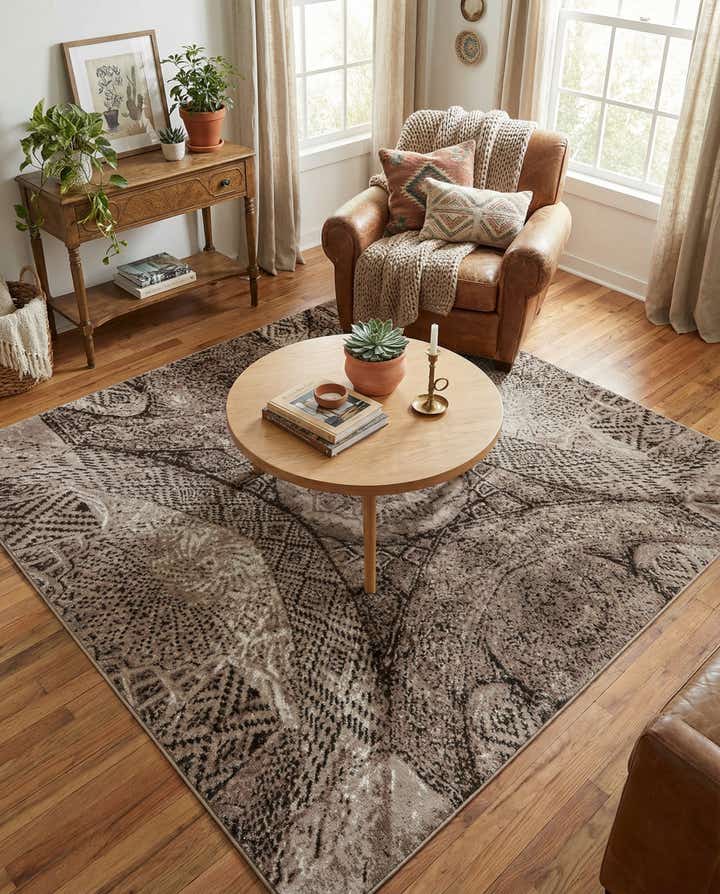 6' x 6' Monte Carlo Square Rug