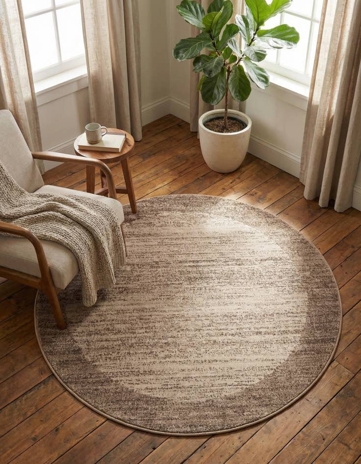 Detail image of 4' x 4' Loft Round Rug