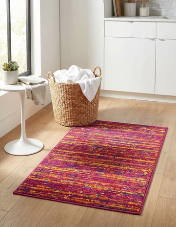 Pink Calypso Rug