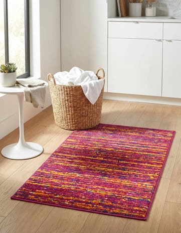 Pink Calypso Rug