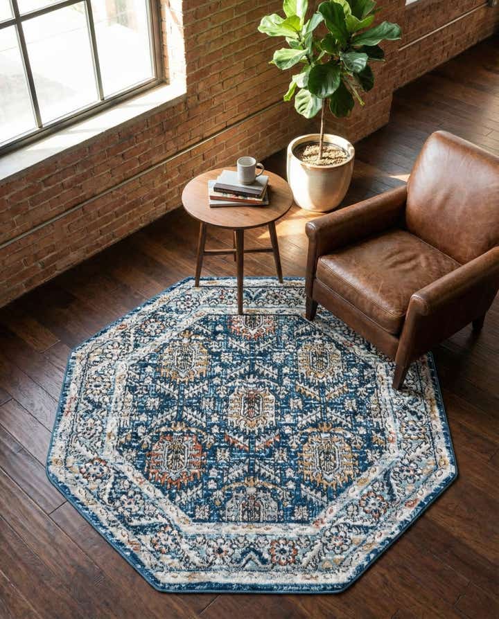 4' x 4' Nyla Octagon Rug