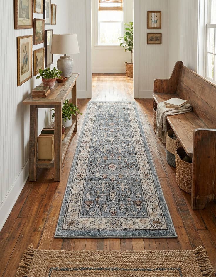 Detail image of 2' x 6' Eco Traditional Runner Rug