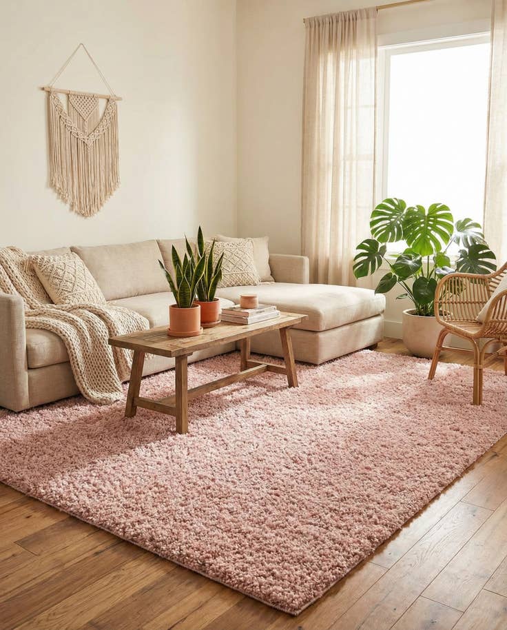 Detail image of 7' 10 x 10' Zermatt Shag Rug