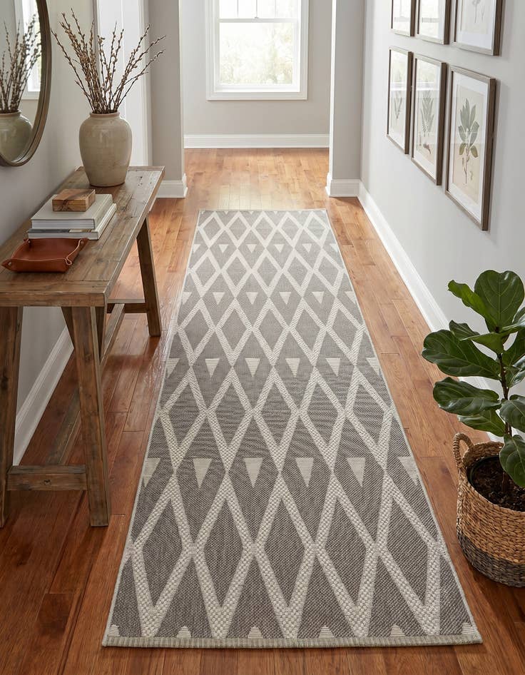 Detail image of 4' x 82' Easy-Clean Indoor / Outdoor Runner Rug
