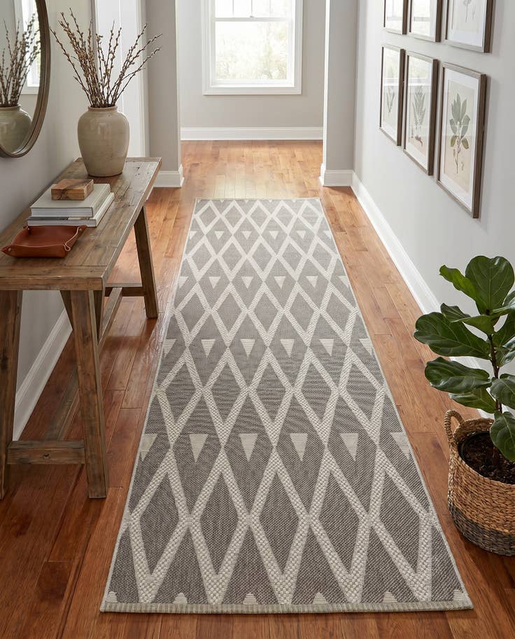 Detail image of 4' x 82' Easy-Clean Indoor / Outdoor Runner Rug