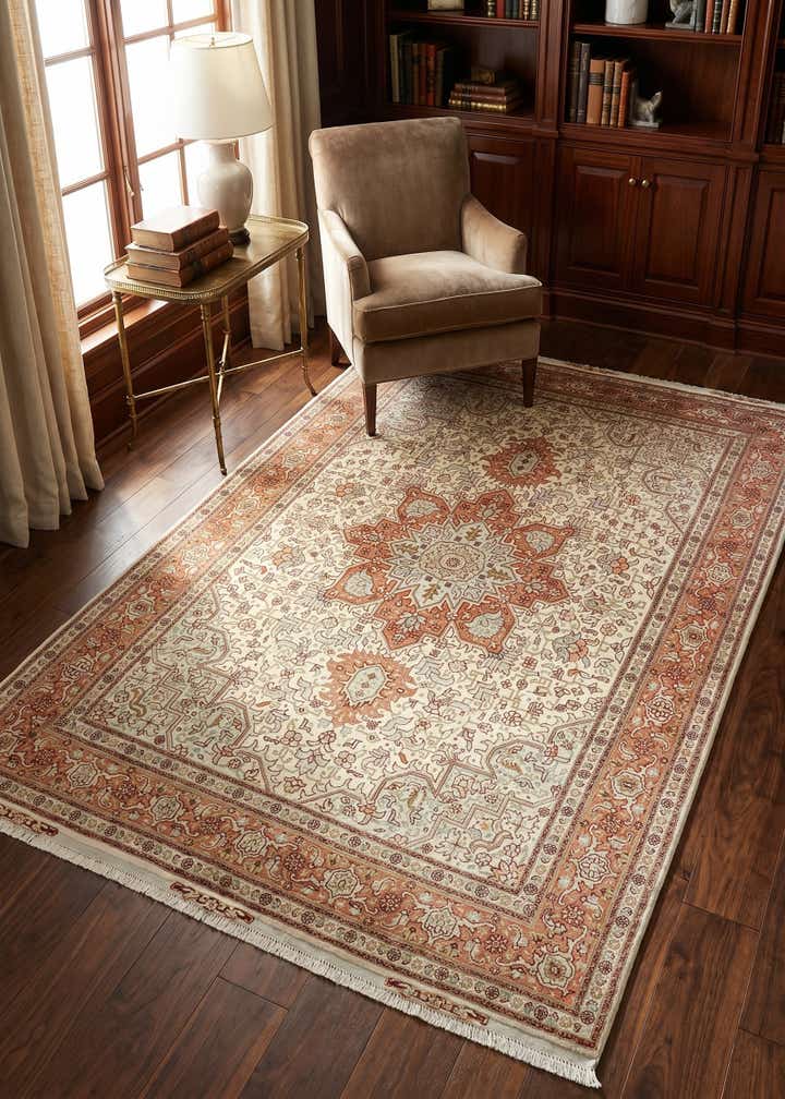 4' 10 x 7' 1 Tabriz Rug