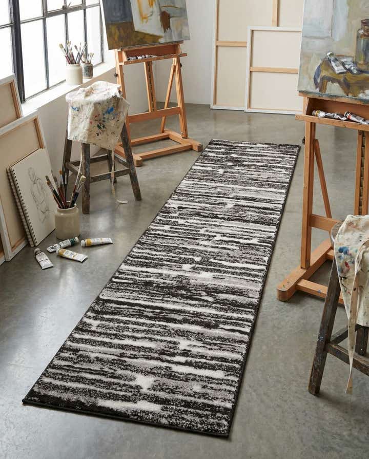 2' x 8' Sepia Runner Rug