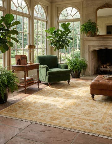 4' 11 x 6' 4 Kaizar Wool Rug