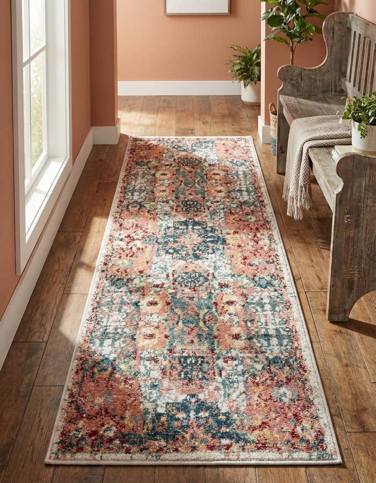 Detail image of 2' x 6' Charleston Runner Rug