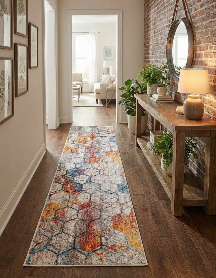 Detail image of  2' x 8' Andromeda Runner Rug