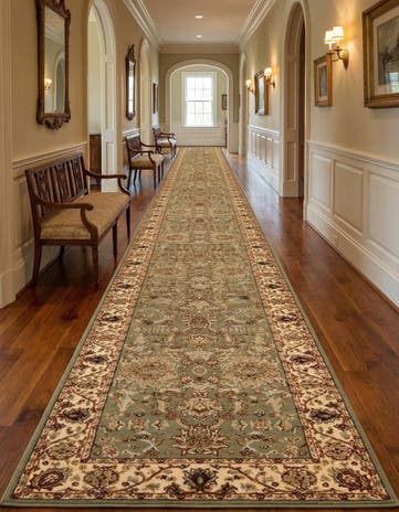 3' x 19' 8 Classic Agra Runner Rug