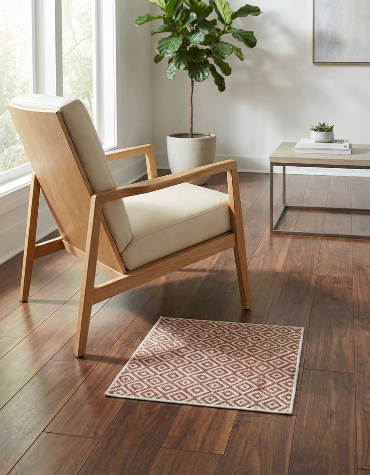 Detail image of 1' 4 x 1' 4 Washable Jill Zarin Costa Rica Indoor / Outdoor Sample Rug