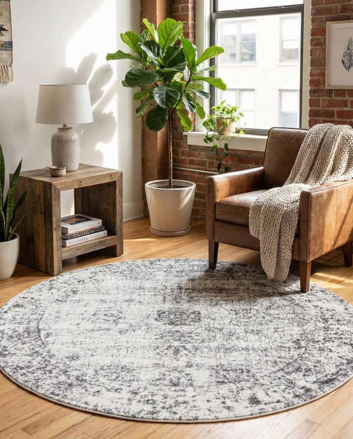 5' 3 x 5' 3 Monte Carlo Round Rug
