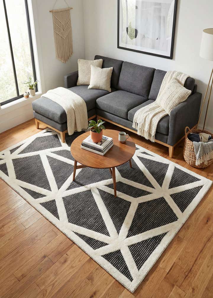 5' x 7' Prismatic Rug
