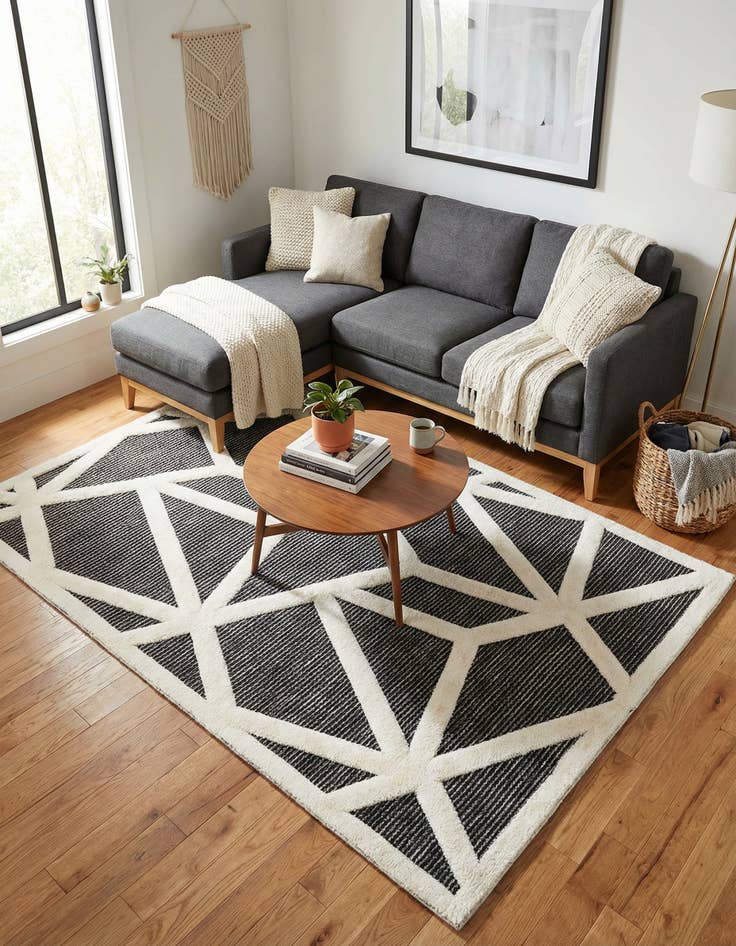 Detail image of 5' x 7' Prismatic Rug